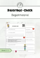 Vorschau - Arbeitsblätter - Arbeitsblätter zum Bauernhofcheck KL 3-4 - Deckblatt
