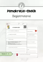 Vorschau - Arbeitsblätter - Arbeitsblätter zum Demokratie-Check KL 3-4 - Deckblatt