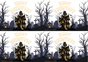 Vorschau - Anderer Materialtyp - Postkarten zum Beschriften: Halloween Edition - Seite 1