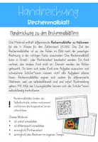 Vorschau - Arbeitsblätter - Rechenmalblätter Halloween | ZR 20000 Klasse 4 - Seite 3