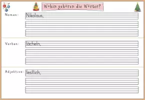 Vorschau - Spiele - Materialpaket: Spielend Wortarten lernen – Jahreszeiten-Set (Frühling, Sommer, Herbst, Winter & Weihnachten) | Sprachspiele + Arbeitsblätter zu Nomen, Verben, Adjektiven - Seite 3