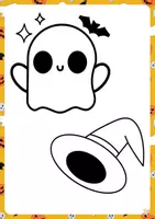 Vista previa - Manualidades / Dibujos para colorear - Dibujos para colorear - versión halloween - página 3