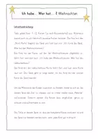 Vorschau - Spiele - Lesespiel: Ich habe..., wer hat...? Weihnachten - Seite 1