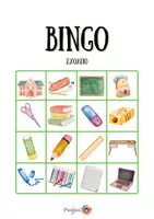 Προεπισκόπηση - Flashcards - BINGO (θεματικό λεξιλόγιο-καθημερινές/βασικές κατηγορίες λέξεων) - Εξώφυλλο
