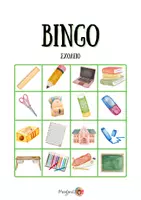 Προεπισκόπηση - Flashcards - BINGO (θεματικό λεξιλόγιο-καθημερινές/βασικές κατηγορίες λέξεων) - Σελίδα 1