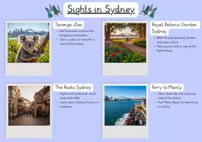 Vorschau - Arbeitsblätter - A Day in Sydney/Melbourne - Plan Your Australian City Tour - Seite 3