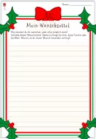 Vorschau - Arbeitsblätter - Mein Wunschzettel - Kreatives Schreiben | Weihnachten | Schreibimpuls - Seite 1