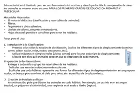 Vista previa - Hojas de trabajo - CLASIFICACIÓN ANIMALES SEGÚN SU DESPLAZAMIENTO LÁPIZ LILA - página 1