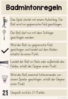 Vorschau - Poster - Badminton (Regeln) - Seite 2