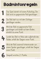 Vorschau - Poster - Badminton (Regeln) - Seite 3