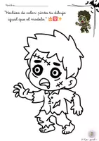 Vista previa - Manualidades / Dibujos para colorear - “Hechizo de color pinta tu dibujo igual que el modelo - página 2