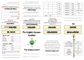Vorschau - Arbeitsblätter - Buddy-Book simple present - Seite 1