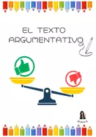 Vista previa - Hojas de trabajo - DOSSIER TEXTO ARGUMENTATIVO CON EJERCICIOS - Portada