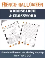 Aperçu - Jeux - French Halloween crossword and word search Vocabulary - Page de couverture