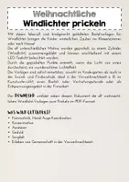 Vorschau - Mal- und Bastelvorlagen - Windlichter prickeln: Bastelvorlage – Weihnachten - Seite 1
