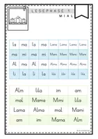 Vorschau - Arbeitsblätter - Leseblätter zu Lilos Lesewelt 1 - Wortebene (MIAL) - Seite 2