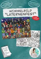 Vorschau - Arbeitsblätter - Wimmelbild Bildkarte "Laternenfest" / Sankt Martin - Deckblatt