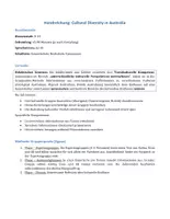 Vorschau - Arbeitsblätter - Cultural Diversity in Australia - Gruppenmixverfahren - Seite 1