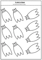 Vorschau - Mal- und Bastelvorlagen - Buchstabenheft X wie in Hexe / Buchstabentier - Seite 2