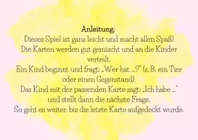 Vorschau - Spiele - Ich habe wer hat Spiel - Seite 1