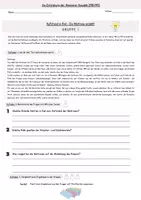 Vorschau - Arbeitsblätter - Gruppen- oder Stationenarbeit Die Entstehung der Weimarer Republik (1918–1919) - Deckblatt