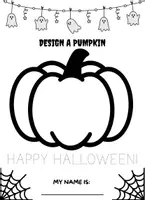 Vista previa - Manualidades / Dibujos para colorear - HAPPY HALLOWEEN 🎃 - página 1