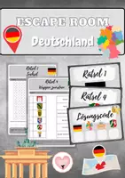 Vorschau - Arbeitsblätter - Deutschland - Deckblatt