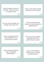 Vorschau - Spiele - Conversation Questions - The Individual and Society - Seite 1