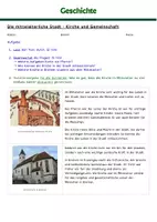 Vorschau - Arbeitsblätter - Mittelalterstadt - Gruppenarbeit (Leben, Kirche,...) - Seite 2