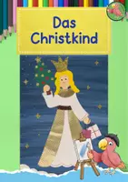 Vorschau - Mal- und Bastelvorlagen - Kunst Weihnachten, Christkind, Grundschule - Deckblatt