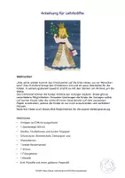 Vorschau - Mal- und Bastelvorlagen - Kunst Weihnachten, Christkind, Grundschule - Seite 3