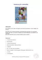 Vorschau - Mal- und Bastelvorlagen - Kunst Weihnachten, Schlitten mit Geschenken - Seite 3