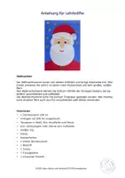 Vorschau - Mal- und Bastelvorlagen - Kunst Weihnachten, Der Weihnachtsmann kommst - Seite 3