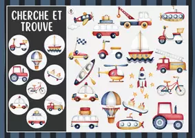 Aperçu - Jeux - 8 Cherche et Trouve – Thème des véhicules - Page 2