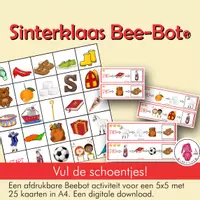 Voorbeeld - SINTERKLAAS Bee-Bot mat® activiteit - Voorblad