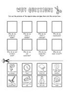 Vista previa - Hojas de trabajo - Wh- Questions activities | Who, What, Where, When & Why Worksheets - página 2