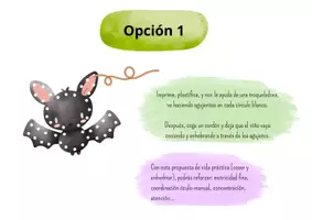 Vista previa - Tarjetas / Manipulativos - Motricidad monstruosa - Vida práctica en Halloween - página 3