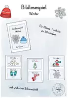 Vorschau - Spiele - Bildlesespiel Winter - Klasse 1 - Deckblatt