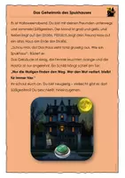 Vorschau - Interaktives Material - Digitales/Interaktives Leseabenteuer Halloween: Das Geheimnis des Spukhauses - Seite 2
