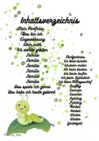 Vorschau - Arbeitsblätter - Mein Portfolio Raupe - Seite 1