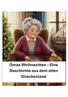 Vorschau - Mal- und Bastelvorlagen - Omas Weihnachten – Eine Geschichte aus dem alten Griechenland - Deckblatt