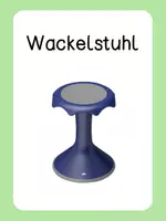 Vorschau - Präsentationen/Tafelbilder - Flexibles Sitzen Tafelmaterial - Deckblatt