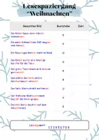 Vorschau - Spiele - Lesespaziergang "Weihnachten" - 3-fach differenziert - Seite 3