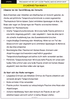 Vorschau - Arbeitsblätter - Versuch: Stoffe und ihre Eigenschaften (Luft erhitzen, Ausdehnung von Gasen) - Seite 3