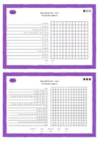 Vorschau - Mal- und Bastelvorlagen - Pixel Art - Decodieren von Pixelbildern (Halloween) - Informatische Bildung im Kunstunterricht - Seite 1