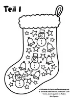 Vorschau - Mal- und Bastelvorlagen - Bastelvorlage Wunschzettel - Kreatives Basteln zu Weihnachten - Seite 2