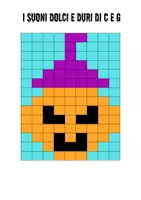 anteprima - Esercizi - Pixel art Halloween classe seconda - Pagina di copertina