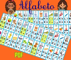 Vista previa - Decoración del aula - Alfabeto Portugués de A a Z - Portada
