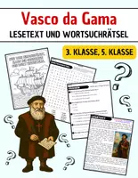Vorschau - Arbeitsblätter - Vasco da Gama: Leseverständnis und Wortsuchrätsel mit Lösungen - Deckblatt