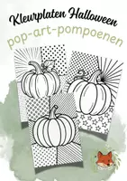 Voorbeeld - Kleurplaten pompoenen „Halloween“ - Voorblad